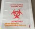 heavy duty red medical biohazard garbage trash bags, PE Eco-friendly biohazard garbage bags, Heavy Duty biohazard infect supplier