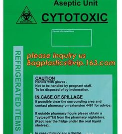 BLOOD BAGS, BLOOD GIP BAGS, BLOOD HANDLE ZIP BAGS, Medical Biohazard Waste Plastic Bag, BAGPLASTICS, BAGEASE, PAC, PAK supplier