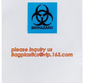 BLOOD BAGS, BLOOD GIP BAGS, BLOOD HANDLE ZIP BAGS, Medical Biohazard Waste Plastic Bag, BAGPLASTICS, BAGEASE, PAC, PAK supplier