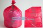 Biohazard medical waste bag for hospitals, Disposal Plastic Medical waste bags, Plastic Pe Medical Biohazard Waste Bag supplier