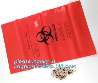 autoclavable Biohazard Collection Bags, 40 Gallon Biohazard Garbage Bag, ldpe biohazard plastic bags, bagplastics, pac supplier