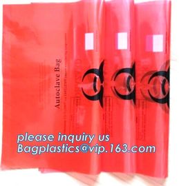 autoclavable Biohazard Collection Bags, 40 Gallon Biohazard Garbage Bag, ldpe biohazard plastic bags, bagplastics, pac supplier