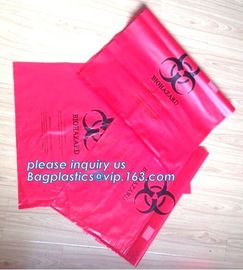 autoclavable Biohazard Collection Bags, 40 Gallon Biohazard Garbage Bag, ldpe biohazard plastic bags, bagplastics, pac supplier