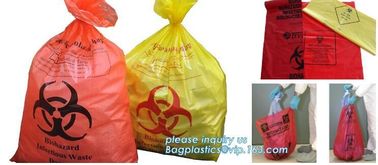 Biohazardous Waste Bag \PE type Yellow Medical Waste Bags, Plastic Medical Printed Waste Biohazard Bag, bagplastics, bag supplier