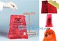Disposable Hospital Red / Yellow Polyethylene Biohazard Infectious Autoclave Bags, Draw string Biohazard garbage/trash b supplier