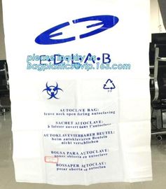 specimen transport poly bag, lab sample packing bags, Pathology Specimen Bag, autoclave bags, Biohazard waste disposal b supplier