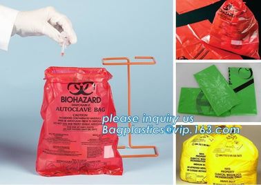 specimen transport poly bag, lab sample packing bags, Pathology Specimen Bag, autoclave bags, Biohazard waste disposal b supplier