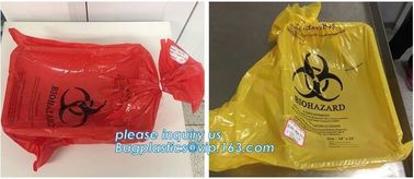 infectious medical waste disposal plastic bag, plastic clinical waste bag, medical waste bag biohazard bag, bagease supplier