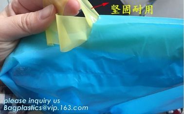 Clinical biohazard waste bags, disposable plastic medical biohazard bag, Medical Waste Disposal Bag for Hospital Garbage supplier