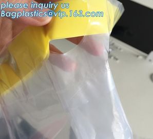 Clinical biohazard waste bags, disposable plastic medical biohazard bag, Medical Waste Disposal Bag for Hospital Garbage supplier