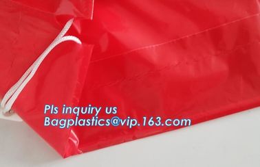 HDPE/LDPE/PP autoclave bags medical garbage bag for biohazard waste, yellow with printing medical biohazard waste bag supplier