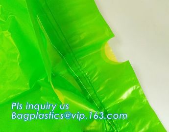 Disposable biohazard infectious plastic drawstring medical waste bag, Promotional mini biohazard drawstring packaging ba supplier