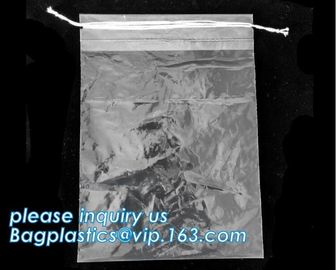 Disposable biohazard infectious plastic drawstring medical waste bag, Promotional mini biohazard drawstring packaging ba supplier