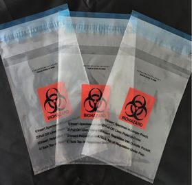 Adhensive tape bag, self seal bagsYellow/red/black biohazard infectious/medical waste bag/liner with drawcord/drawstring supplier