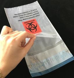 Medical Biohazard Bag/self sealed biohazard waste bag, Medical Disposable Plastic Bags/Self Sealing Sterilization Bag/ Z supplier