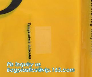 Biodegradable Medical Drawstring medical biohazard waste disposal supplies LDPE plastic autoclave bags, bagease, pac, sa supplier