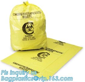 Biodegradable Medical Drawstring medical biohazard waste disposal supplies LDPE plastic autoclave bags, bagease, pac, sa supplier