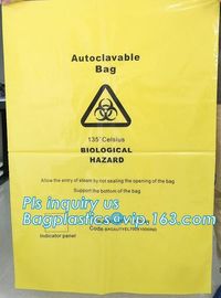 medical waste disposal plastic bag Biohazard garbage bags, Colored medical Infectious waste bags, biohazard garbage bags supplier