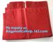 30 Gallon 33&quot; X 40&quot; Red Isolation Infectious Waste Bag / Biohazard Bag High Density 17 Microns - 250 / Case, bagease supplier