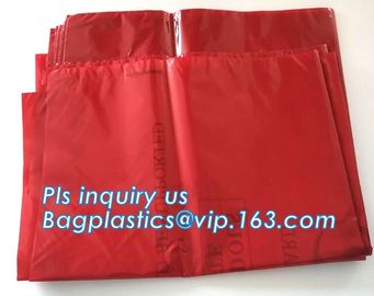 30 Gallon 33&quot; X 40&quot; Red Isolation Infectious Waste Bag / Biohazard Bag High Density 17 Microns - 250 / Case, bagease supplier