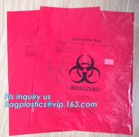 30 Gallon 33&quot; X 40&quot; Red Isolation Infectious Waste Bag / Biohazard Bag High Density 17 Microns - 250 / Case, bagease supplier