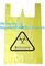 Clinical Waste Bags (Yellow), Heavy Duty Sacks , 17in x 25in (x25), Popular PE/PP biohazard eco bag,garbage bag,plastic supplier