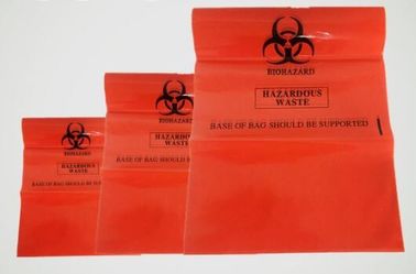 Disposable Plastic Material Biohazard Medical Waste Trash Bag, Colorful medical disposable plastic bags, bagplastics supplier