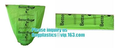 Polyethylene disposal asbestos waste bags, jumbo plastic industrial garbage packaging asbestos bag on roll supplier