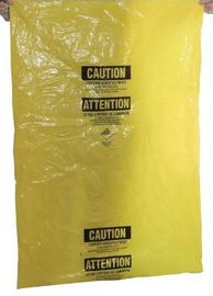 LDPE material customized Logo compostable Industrial heavy duty clear plastic asbestos packaging garbage bags, bagplasti supplier