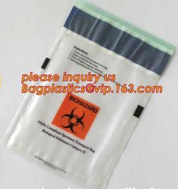 Biodegradable Biohazard Specimen Bag, Biohazard Specimen Transport Bag, Medical Grade Laboratory Specimen Bag, bagplasti supplier