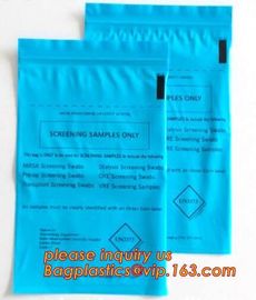 Specimen Biohazard Bag/k bag with pocket, Manufacturer BioHazard Medical Specimen Zip Bags, bagplastics, bagease supplier