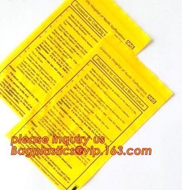 biohazard specimen k bag with pocket, recycled custom printed ldpe 3 layers specimen bag k bag, pac, pacrite supplier