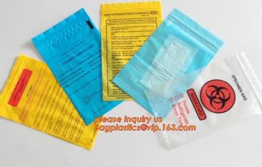 Biodegradable Biohazard Specimen Bag, Biohazard Specimen Transport Bag, Medical Grade Laboratory Specimen Bag, bagplasti supplier