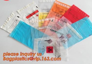 Biodegradable Biohazard Specimen Bag, Biohazard Specimen Transport Bag, Medical Grade Laboratory Specimen Bag, bagplasti supplier