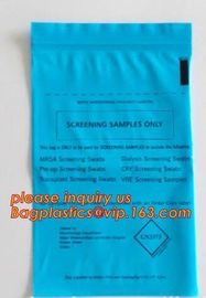 Biodegradable Biohazard Specimen Bag, Biohazard Specimen Transport Bag, Medical Grade Laboratory Specimen Bag, bagplasti supplier