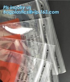 8&quot;*10&quot; BIOHAZARD PRINTED SPECIMEN BAGS with tear off line, 3-wall Biohazard Specimen Bags, Laboratory Specimen Transport supplier