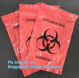 Biodegradable Biohazard Specimen Bag, Biohazard Specimen Transport Bag, Medical Grade Laboratory Specimen Bag, bagplasti supplier