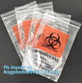 Biodegradable Biohazard Specimen Bag, Biohazard Specimen Transport Bag, Medical Grade Laboratory Specimen Bag, bagplasti supplier