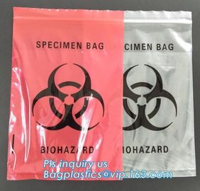 Biodegradable Biohazard Specimen Bag, Biohazard Specimen Transport Bag, Medical Grade Laboratory Specimen Bag, bagplasti supplier