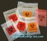 LDPE poly lab biohazard specimen bags with k closure, biohazard specimen bags laboratory transport bags with docum supplier