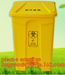 BIOHAZARD WASTE CONTAINERS, PLASTIC STORAGE BOX, MEDICAL TOOL BOX, SHARP CONTAINER, SAFETY BOX, Disposable Hospital Bioh supplier