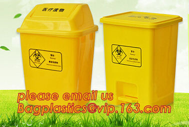 BIOHAZARD WASTE CONTAINERS, PLASTIC STORAGE BOX, MEDICAL TOOL BOX, SHARP CONTAINER, SAFETY BOX, Disposable Hospital Bioh supplier