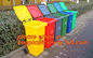 120l Plastic trash can plastic waste container plastic industrial bin, 1100L large plastic garbage trash bin, wheel bin supplier