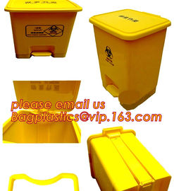 BIOHAZARD WASTE CONTAINERS, PLASTIC STORAGE BOX, MEDICAL TOOL BOX, SHARP CONTAINER, SAFETY BOX, Disposable Hospital Bioh supplier