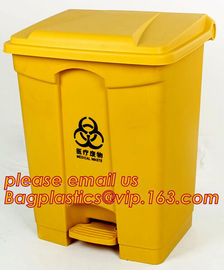 BIOHAZARD WASTE CONTAINERS, PLASTIC STORAGE BOX, MEDICAL TOOL BOX, SHARP CONTAINER, SAFETY BOX, Disposable Hospital Bioh supplier