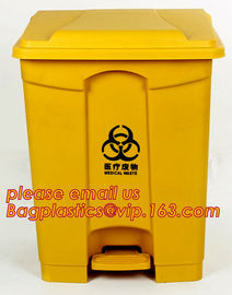 BIOHAZARD WASTE CONTAINERS, PLASTIC STORAGE BOX, MEDICAL TOOL BOX, SHARP CONTAINER, SAFETY BOX, Disposable Hospital Bioh supplier