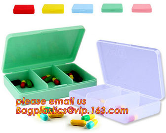 21 Case Weekly 7 Day Pill Organizer with container moisture-proof and sealed, Medicine Pill Box Holder, medicine, pill supplier