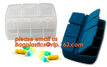 21 Case Weekly 7 Day Pill Organizer with container moisture-proof and sealed, Medicine Pill Box Holder, medicine, pill supplier