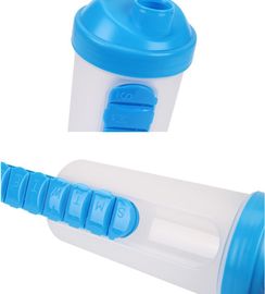 plastic mug with 7 days storage plastic pill box, plastic bottle creative style of products bottle with pill organizer P supplier