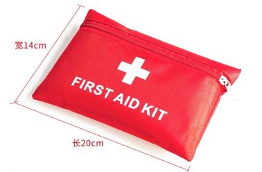 Emergency care portable durable quality eva waterproof first aid kit bag, Emergency rescue red cross outdoor survival ge supplier